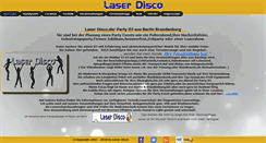 Desktop Screenshot of laserdisco.de
